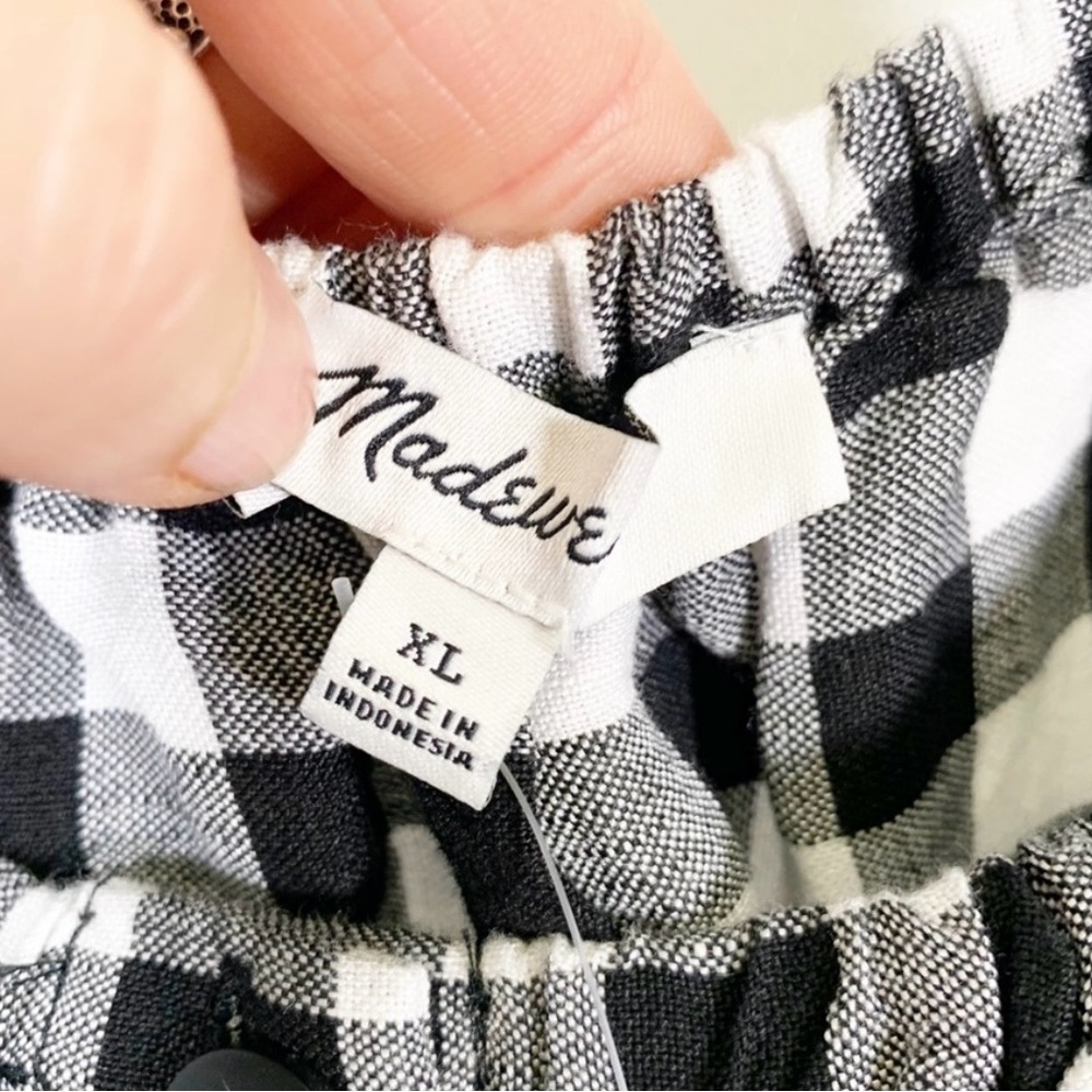 Madewell gingham crop - Picture 5 of 5